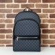 Replica Gucci GG Supreme Men backpack 792123 Nero Riproduzione Fedele Gucci GG Supreme Men backpack 792123 Nero imitazioni