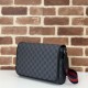 Replica Gucci Borse a tracolla GG uomo 792124 Nero Riproduzione Fedele Gucci Borse Replica a tracolla GG uomo 792124 Nero imitazioni
