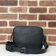 Riproduzione Fedele Borsa piccola Gucci Borsa a tracolla GG Uomo con etichetta 795464 Nero imitazioni