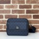 Replica Borsa a tracolla piccola Gucci Ophidia da uomo 802170 blu scuro Riproduzione Fedele Borsa a tracolla piccola Gucci Ophidia da uomo 802170 blu scuro imitazioni