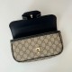 Replica Dettagli perfetti Gucci 815206 Horsebit 1955 Perfetta piccola morbida con manico superiore Nero Riproduzione Fedele Dettagli perfetti Gucci 815206 Horsebit 1955 Replica Perfetta piccola morbida con manico superiore Nero imitazioni