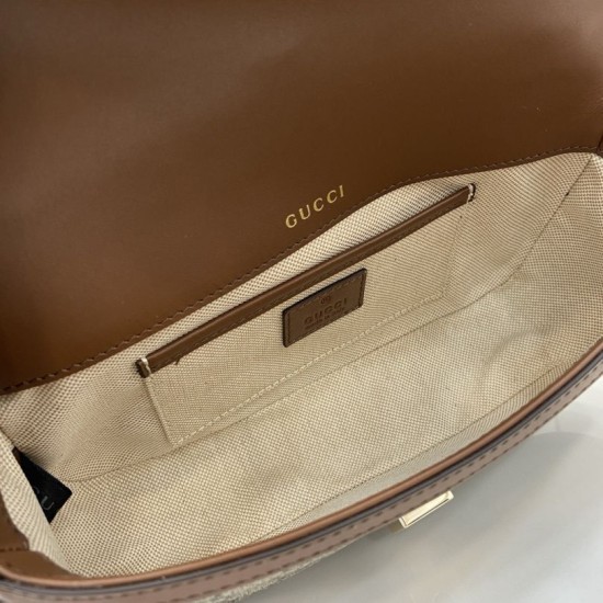 Replica Gucci 815206 Horsebit 1955 Soft piccola borsa con manico superiore Marrone Riproduzione Fedele Gucci 815206 Horsebit 1955 Soft piccola borsa con manico superiore Marrone imitazioni