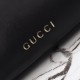 Replica Borse tote media Gucci GG Emblem 815213 nero Riproduzione Fedele Borse Replica tote media Gucci GG Emblem 815213 nero imitazioni