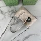 Replica Borsa tote piccola Gucci GG Emblem 815214 Beige Riproduzione Fedele Borsa tote piccola Gucci GG Emblem 815214 Beige imitazioni