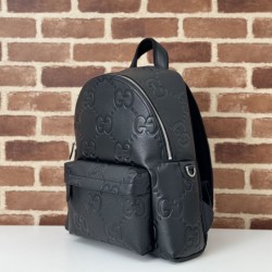 Replica Gucci Zaino medio jumbo GG da uomo 819065 Nero Riproduzione Fedele Gucci Zaino medio jumbo GG da uomo 819065 Nero imitazioni