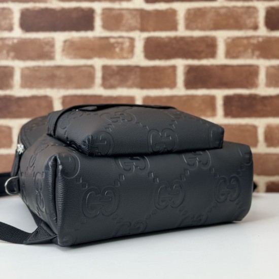 Replica Gucci Zaino medio jumbo GG da uomo 819065 Nero Riproduzione Fedele Gucci Zaino medio jumbo GG da uomo 819065 Nero imitazioni