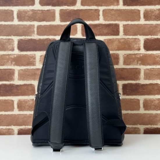Replica Gucci Zaino medio jumbo GG da uomo 819065 Nero Riproduzione Fedele Gucci Zaino medio jumbo GG da uomo 819065 Nero imitazioni