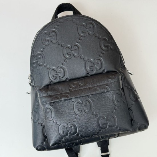 Replica Gucci Zaino medio jumbo GG da uomo 819065 Nero Riproduzione Fedele Gucci Zaino medio jumbo GG da uomo 819065 Nero imitazioni