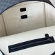 Riproduzione Fedele Gucci 821159 GG Emblem zaino medio Nero imitazioni
