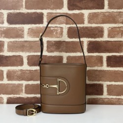Gucci 73 mini bucket bag 833665 Marrone