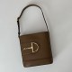 Riproduzione Fedele Gucci 73 mini bucket bag 833665 Marrone imitazioni