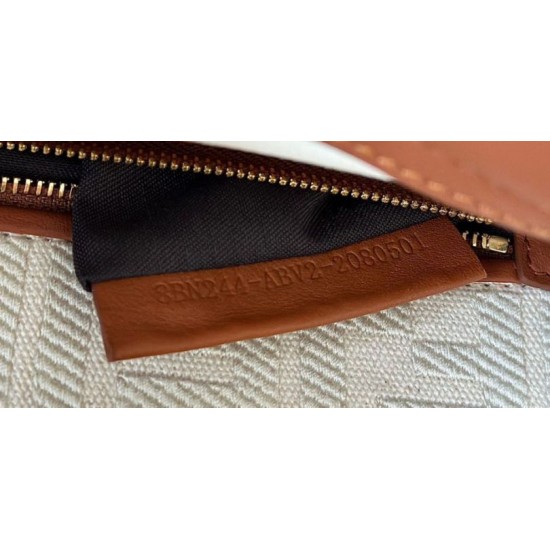 Replica Borsa Fendi Mini Iconic Peekaboo Marrone Riproduzione Fedele Borsa Fendi Mini Iconic Peekaboo Marrone imitazioni