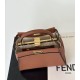 Replica Borsa Fendi Mini Iconic Peekaboo Marrone Riproduzione Fedele Borsa Fendi Mini Iconic Peekaboo Marrone imitazioni