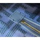 Riproduzione Fedele Borsa Fendi Mini Iconic Peekaboo Blu imitazioni