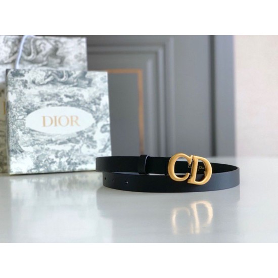 Replica Dior Saddle 20MM Cintura Nero Riproduzione Fedele Dior Saddle 20MM Cintura Nero imitazioni