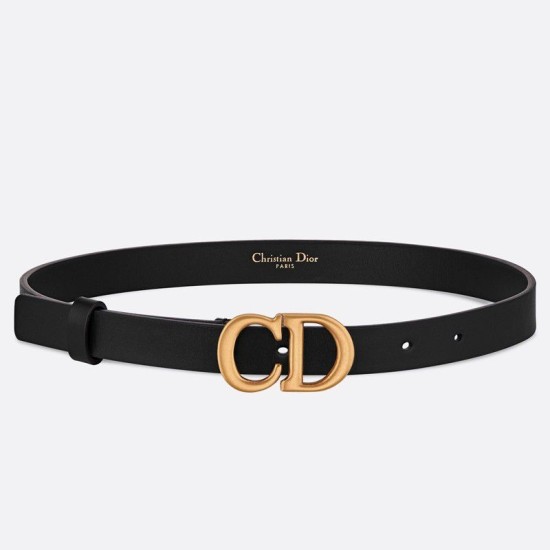 Replica Dior Saddle 20MM Cintura Nero Riproduzione Fedele Dior Saddle 20MM Cintura Nero imitazioni