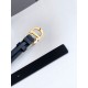 Replica Dior Saddle 20MM Cintura Nero Riproduzione Fedele Dior Saddle 20MM Cintura Nero imitazioni