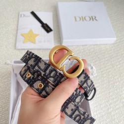 Replica Dior Saddle 20MM Cintura Dior Oblique Jacquard Blu Riproduzione Fedele Dior Saddle 20MM Cintura Dior Oblique Jacquard Blu imitazioni