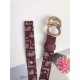 Replica Dior Saddle 20MM Cintura Dior Oblique Jacquard Bordeaux Riproduzione Fedele Dior Saddle 20MM Cintura Dior Oblique Jacquard Bordeaux imitazioni
