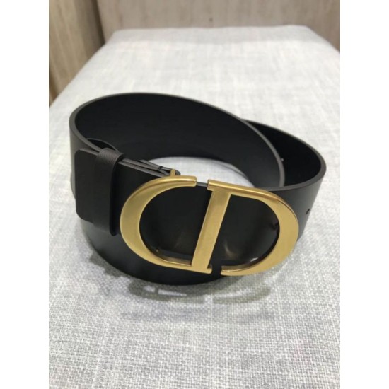 Replica Dior 30 Montaigne Cintura 35MM Nero Riproduzione Fedele Dior 30 Montaigne Cintura 35MM Nero imitazioni
