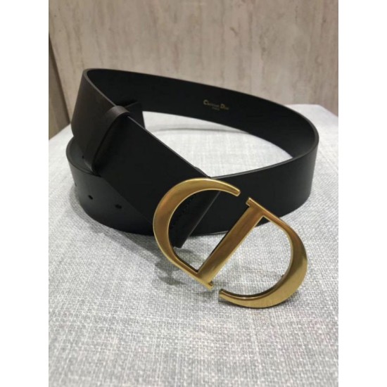 Replica Dior 30 Montaigne Cintura 35MM Nero Riproduzione Fedele Dior 30 Montaigne Cintura 35MM Nero imitazioni