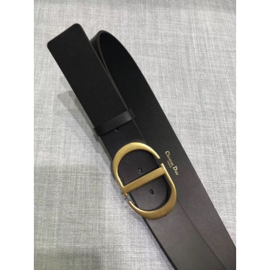 Replica Dior 30 Montaigne Cintura 35MM Nero Riproduzione Fedele Dior 30 Montaigne Cintura 35MM Nero imitazioni