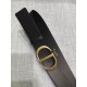 Replica Dior 30 Montaigne Cintura 35MM Nero Riproduzione Fedele Dior 30 Montaigne Cintura 35MM Nero imitazioni