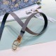 Replica Alta gamma Dior 30 Montaigne Reversible 20MM Cintura Grigio/Nero Riproduzione Fedele Alta gamma replica Dior 30 Montaigne Reversible 20MM Cintura Grigio/Nero imitazioni