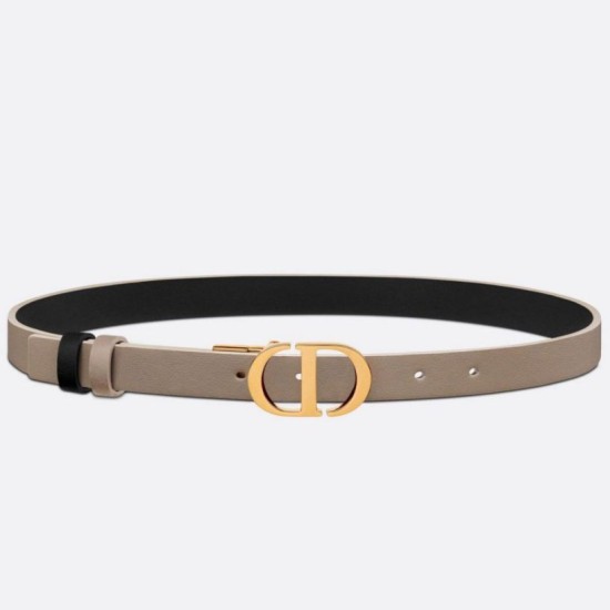 Replica Alta gamma Dior 30 Montaigne Reversible 20MM Cintura Grigio/Nero Riproduzione Fedele Alta gamma replica Dior 30 Montaigne Reversible 20MM Cintura Grigio/Nero imitazioni