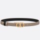 Replica Alta gamma Dior 30 Montaigne Reversible 20MM Cintura Grigio/Nero Riproduzione Fedele Alta gamma replica Dior 30 Montaigne Reversible 20MM Cintura Grigio/Nero imitazioni