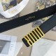 Replica Dior D-Fence 30MM Cintura Nera Riproduzione Fedele Dior D-Fence 30MM Cintura Nera imitazioni