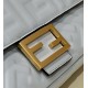 Replica Borse baguette media Fendi FF Nappa blu Riproduzione Fedele Borse Replica baguette media Fendi FF Nappa blu imitazioni