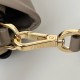 Replica Borsa baguette media Fendi Mamma Nappa grigio Riproduzione Fedele Borsa baguette media Fendi Mamma Nappa grigio imitazioni