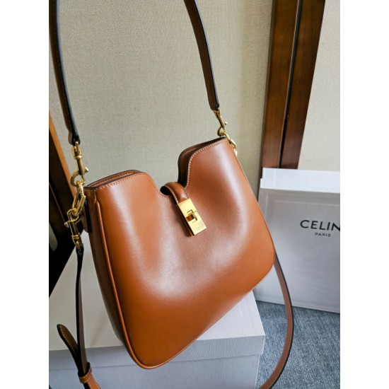 Replica Borsa morbida Celine Camille 16 piccola/media Marrone Riproduzione Fedele Borsa morbida Celine Camille 16 piccola/media Marrone imitazioni