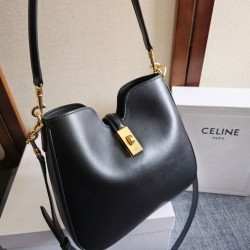 Replica Borsa morbida Celine piccola/media Camille 16 nera Riproduzione Fedele Borsa morbida Celine piccola/media Camille 16 nera imitazioni