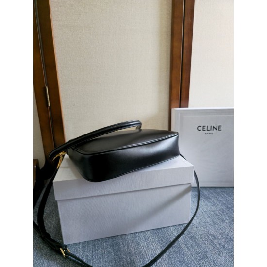 Replica Borsa morbida Celine piccola/media Camille 16 nera Riproduzione Fedele Borsa morbida Celine piccola/media Camille 16 nera imitazioni