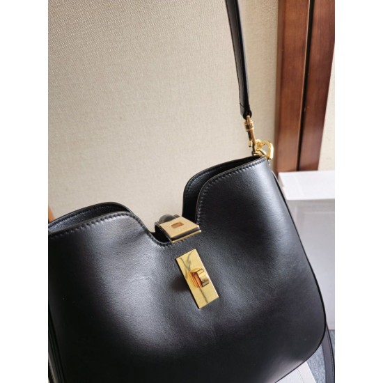 Replica Borsa morbida Celine piccola/media Camille 16 nera Riproduzione Fedele Borsa morbida Celine piccola/media Camille 16 nera imitazioni