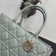 Replica Dior Book Tote Bag Media con Tracolla Macrocannage Grigio Riproduzione Fedele Dior Book Tote Bag Media con Tracolla Macrocannage Grigio imitazioni