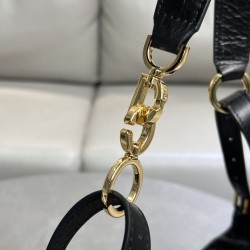 Replica Borse Imitazioni Macrocannage piatta piccola/media D-Journey Dior nera stropicciata Riproduzione Fedele Borse Imitazioni Macrocannage piatta piccola/media D-Journey Dior nera stropicciata imitazioni