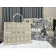 Replica Dior Medium/Large Book Tote Bag Ricamo rattan oversize Bianco/Oro Riproduzione Fedele Dior Medium/Large Book Tote Bag Ricamo rattan oversize Bianco/Oro imitazioni