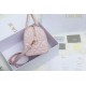 Replica Dior Groove 25 Borsa in Biscotto Macrocannage rosa Riproduzione Fedele Dior Groove 25 Borsa in Biscotto Macrocannage rosa imitazioni