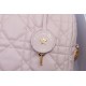 Replica Dior Groove 25 Borsa in Biscotto Macrocannage rosa Riproduzione Fedele Dior Groove 25 Borsa in Biscotto Macrocannage rosa imitazioni