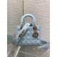 Replica Borsa Dior piccola Lady Dior My ABCDior blu Riproduzione Fedele Borsa replica Dior piccola Lady Dior My ABCDior blu imitazioni