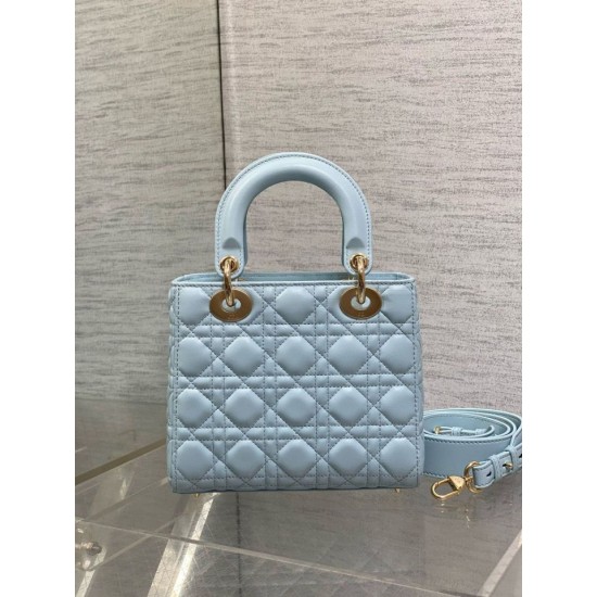 Replica Borsa Dior piccola Lady Dior My ABCDior blu Riproduzione Fedele Borsa replica Dior piccola Lady Dior My ABCDior blu imitazioni