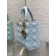 Replica Borsa Dior piccola Lady Dior My ABCDior blu Riproduzione Fedele Borsa replica Dior piccola Lady Dior My ABCDior blu imitazioni