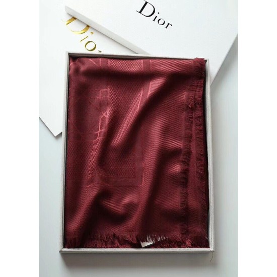 Replica Christian Dior Cannage Scialle 140 cm Bordeaux Riproduzione Fedele Christian Dior Cannage Scialle 140 cm Bordeaux imitazioni