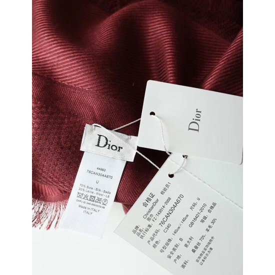 Replica Christian Dior Cannage Scialle 140 cm Bordeaux Riproduzione Fedele Christian Dior Cannage Scialle 140 cm Bordeaux imitazioni