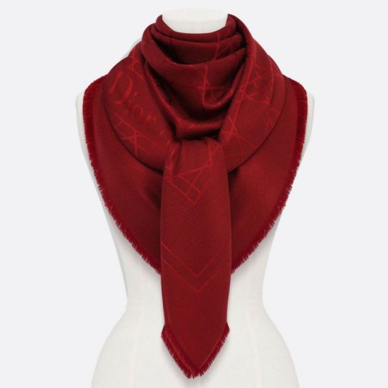 Replica Christian Dior Cannage Scialle 140 cm Bordeaux Riproduzione Fedele Christian Dior Cannage Scialle 140 cm Bordeaux imitazioni
