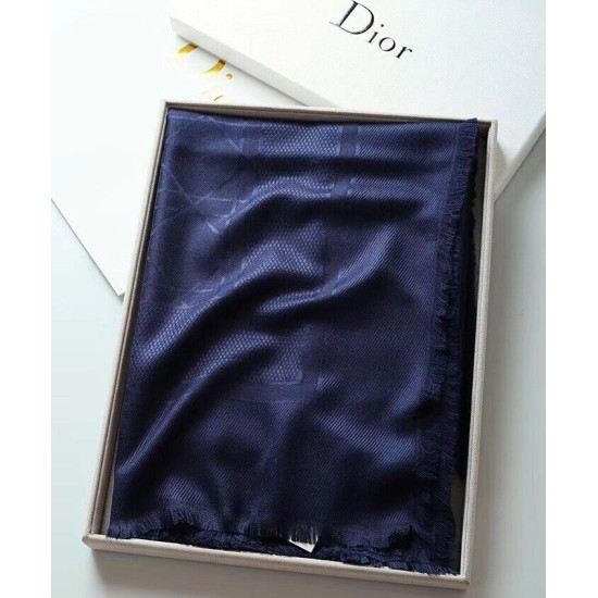 Replica Christian Dior Cannage Scialle 140cm Blu Navy Riproduzione Fedele Christian Dior Cannage Scialle 140cm Blu Navy imitazioni