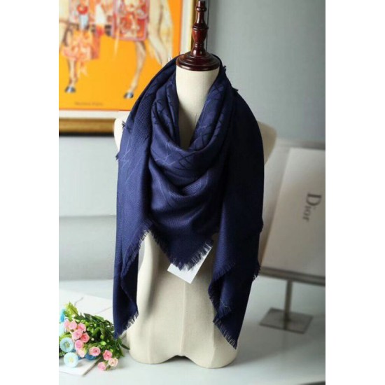 Replica Christian Dior Cannage Scialle 140cm Blu Navy Riproduzione Fedele Christian Dior Cannage Scialle 140cm Blu Navy imitazioni